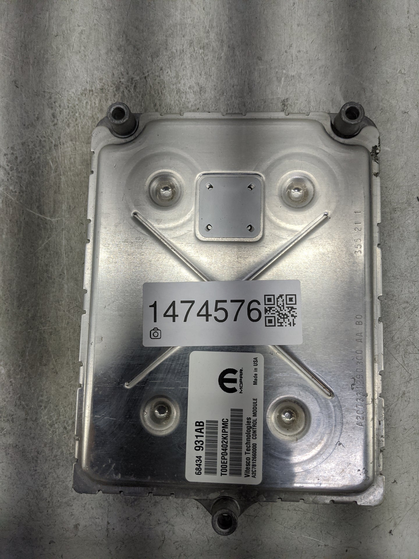 2020-2022 Jeep Grand Cherokee PCM Engine Control Computer ECU ECM PCU OEM P/N:68434931AB T00EP0402KIPMC Fits Fits 2020 2021 
