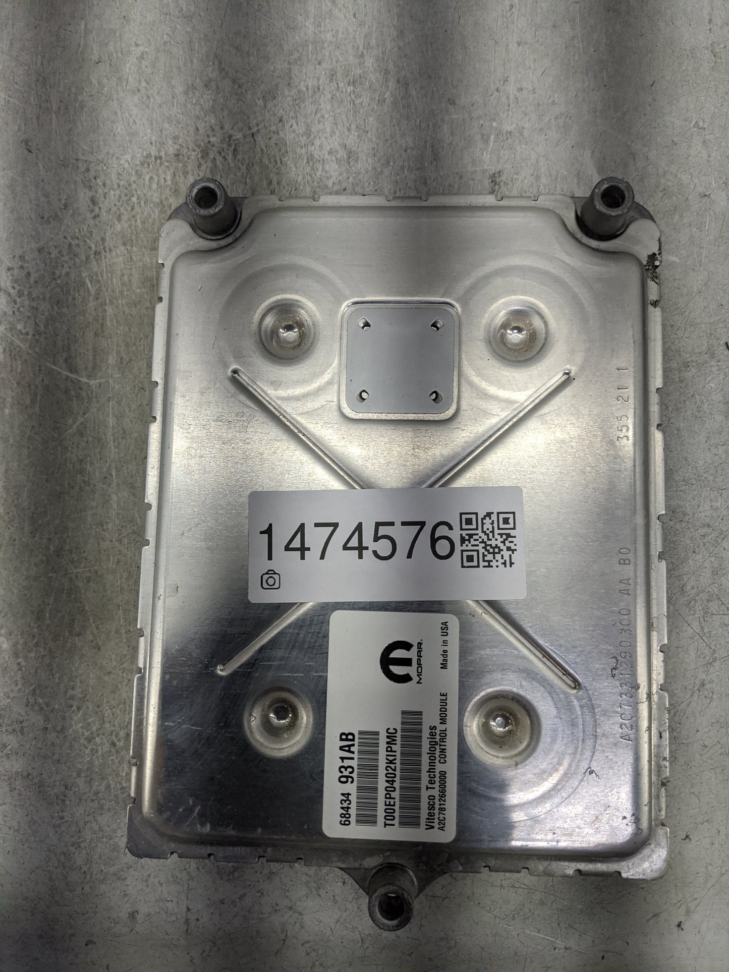 2020-2022 Jeep Grand Cherokee PCM Engine Control Computer ECU ECM PCU OEM P/N:68434931AB T00EP0402KIPMC Fits Fits 2020 2021 