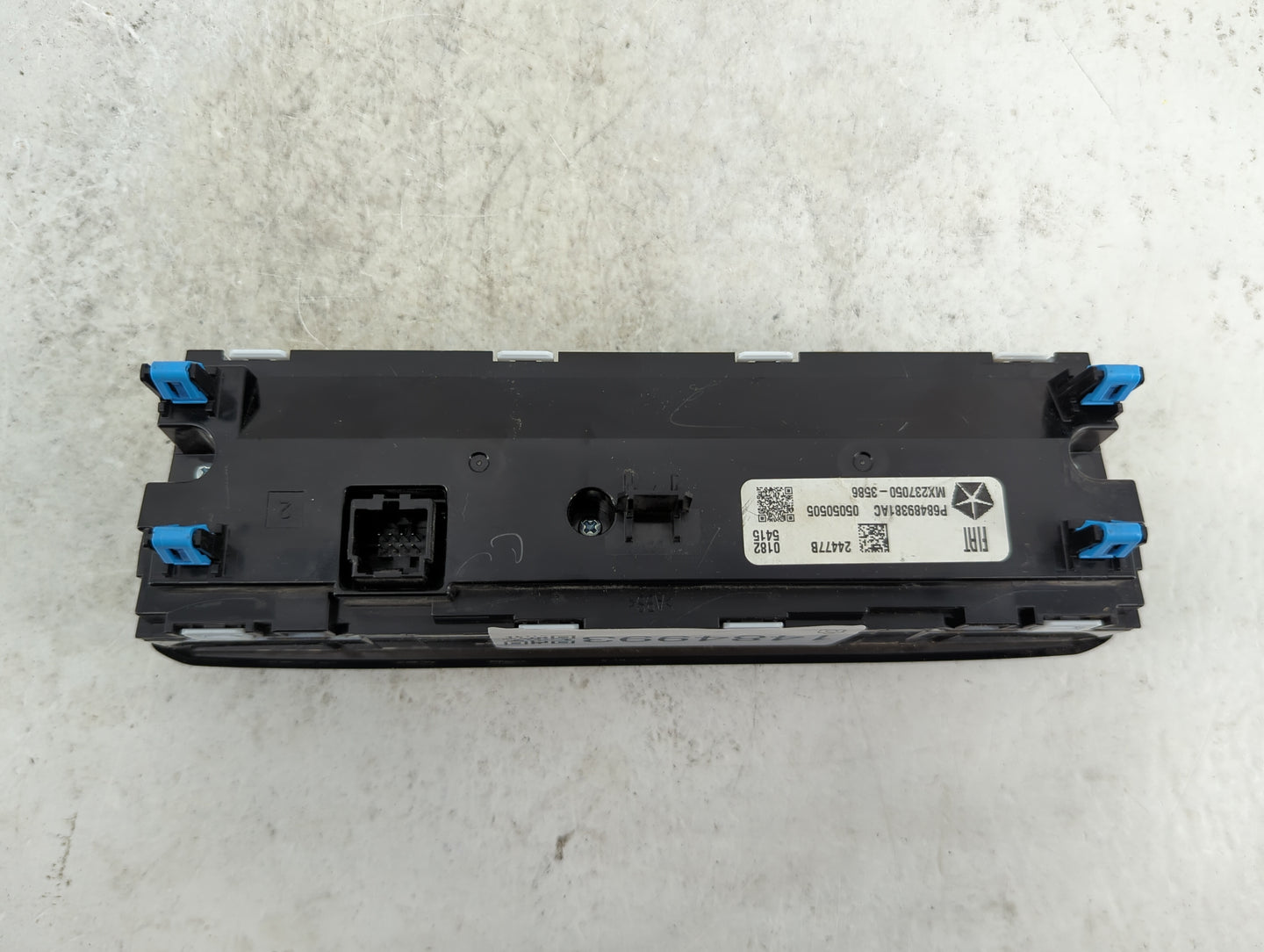 2021-2022 Jeep Grand Cherokee Climate Control Module Temperature AC/Heater Replacement P/N:P68489381AC MX237050-3586 Fits OE
