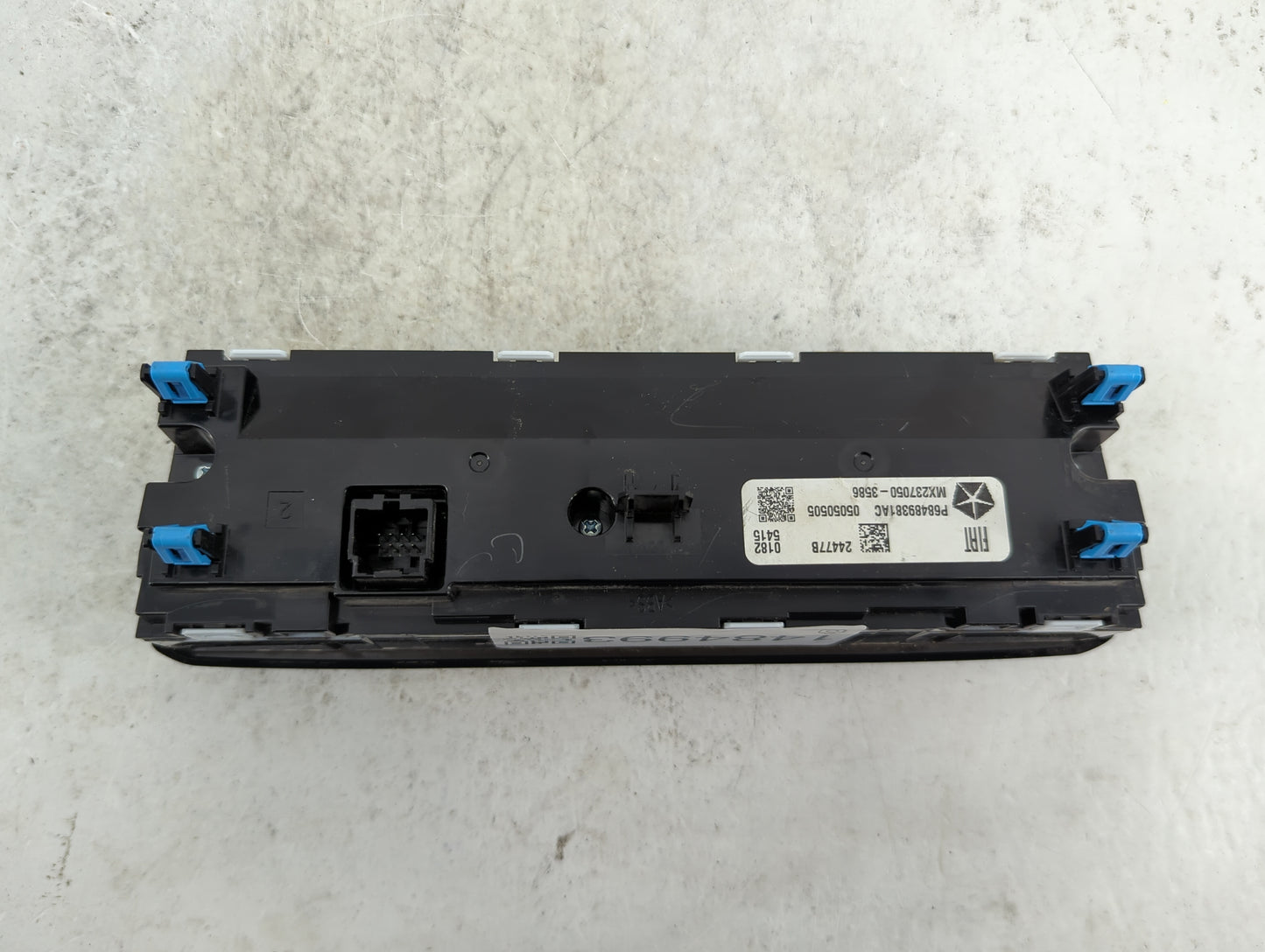 2021-2022 Jeep Grand Cherokee Climate Control Module Temperature AC/Heater Replacement P/N:P68489381AC MX237050-3586 Fits OE