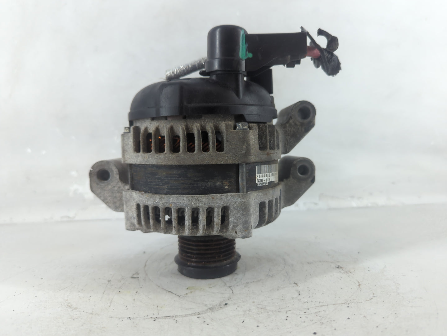 2021-2022 Jeep Grand Cherokee Alternator Replacement Generator Charging Assembly Engine OEM P/N:P68408690AB Fits Fits 2021 2