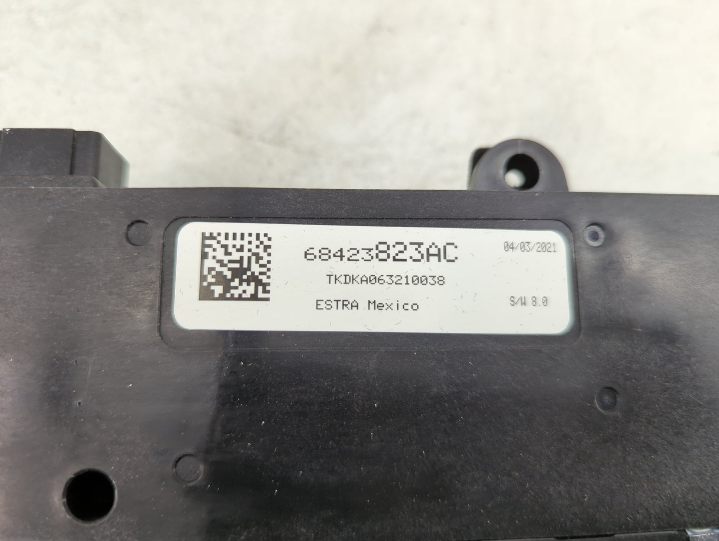 2022 Jeep Grand Wagoneer Climate Control Module Temperature AC/Heater Replacement P/N:68423823AC TKDKA063210038 Fits OEM Use
