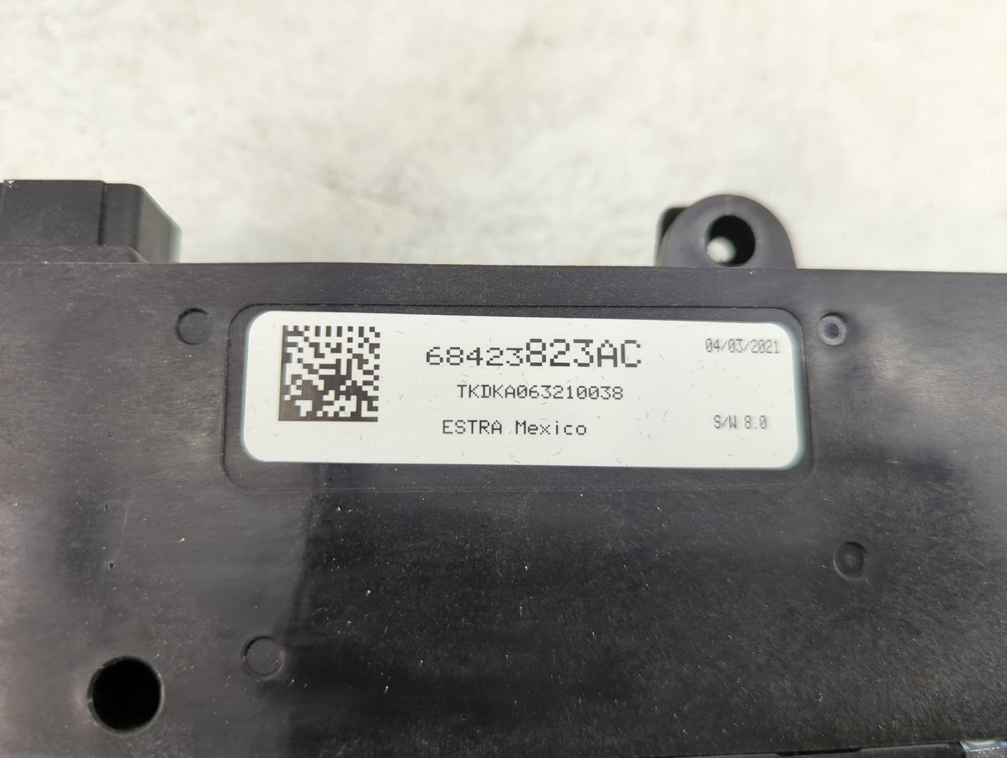 2022 Jeep Grand Wagoneer Climate Control Module Temperature AC/Heater Replacement P/N:68423823AC TKDKA063210038 Fits OEM Use