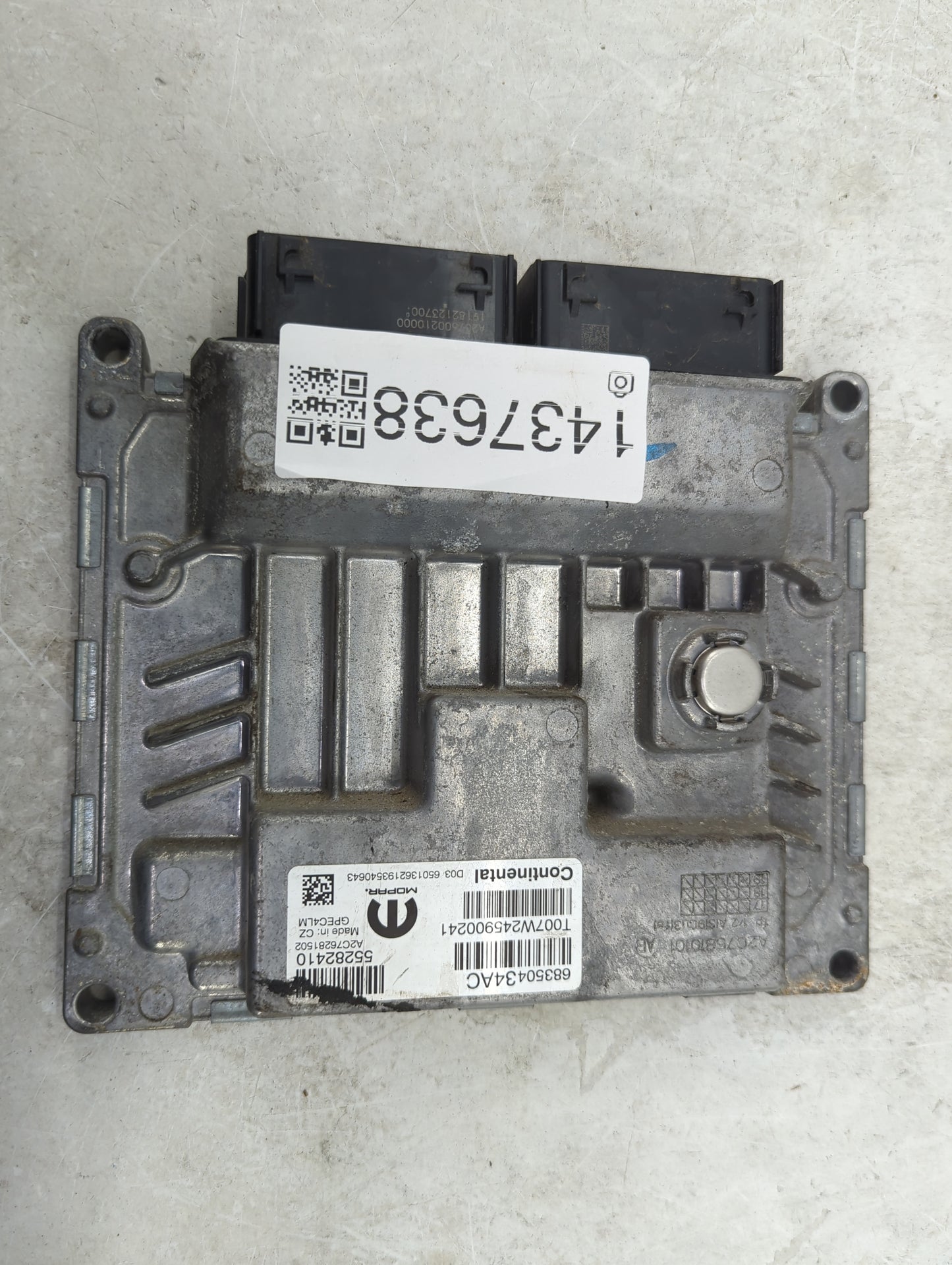 2019-2022 Jeep Renegade PCM Engine Control Computer ECU ECM PCU OEM P/N:68350434AD 46347448 Fits Fits 2019 2020 2021 2022 OE