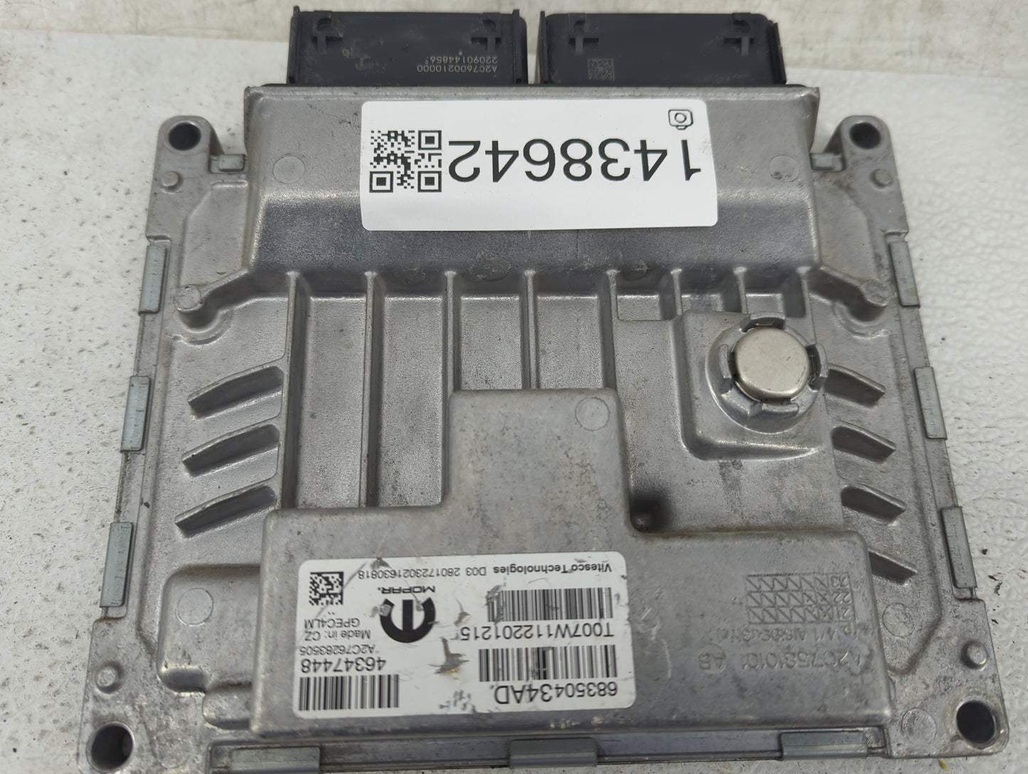 2019-2022 Jeep Renegade PCM Engine Control Computer ECU ECM PCU OEM P/N:68350434AD 46347448 Fits Fits 2019 2020 2021 2022 OE