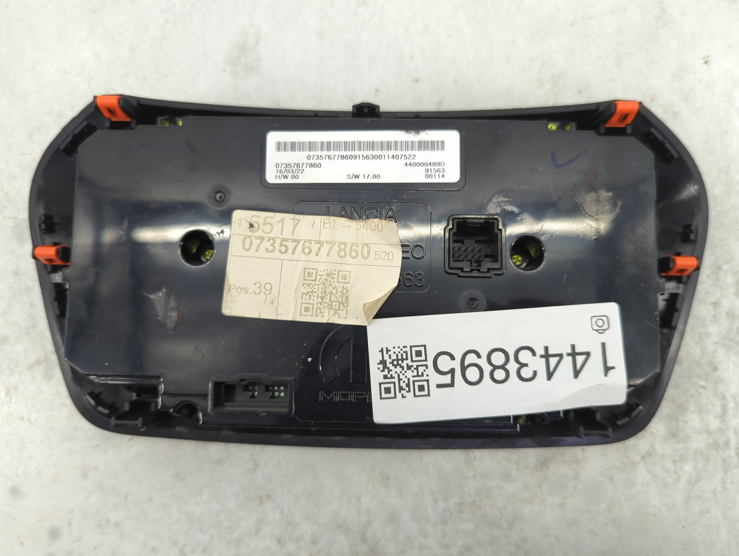 2021-2022 Jeep Renegade Climate Control Module Temperature AC/Heater Replacement P/N:07357677860 Fits Fits 2021 2022 OEM Use