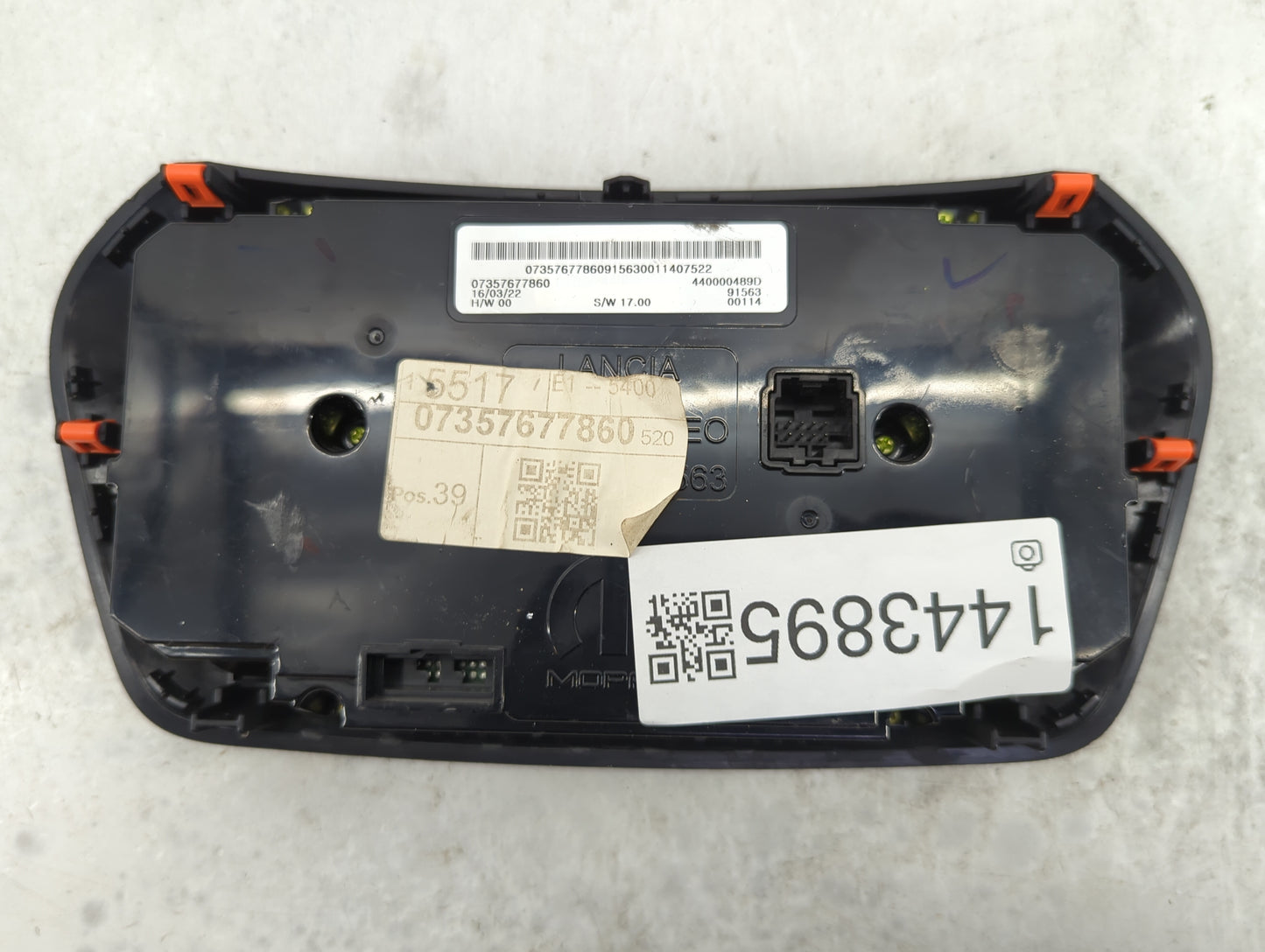 2021-2022 Jeep Renegade Climate Control Module Temperature AC/Heater Replacement P/N:07357677860 Fits Fits 2021 2022 OEM Use