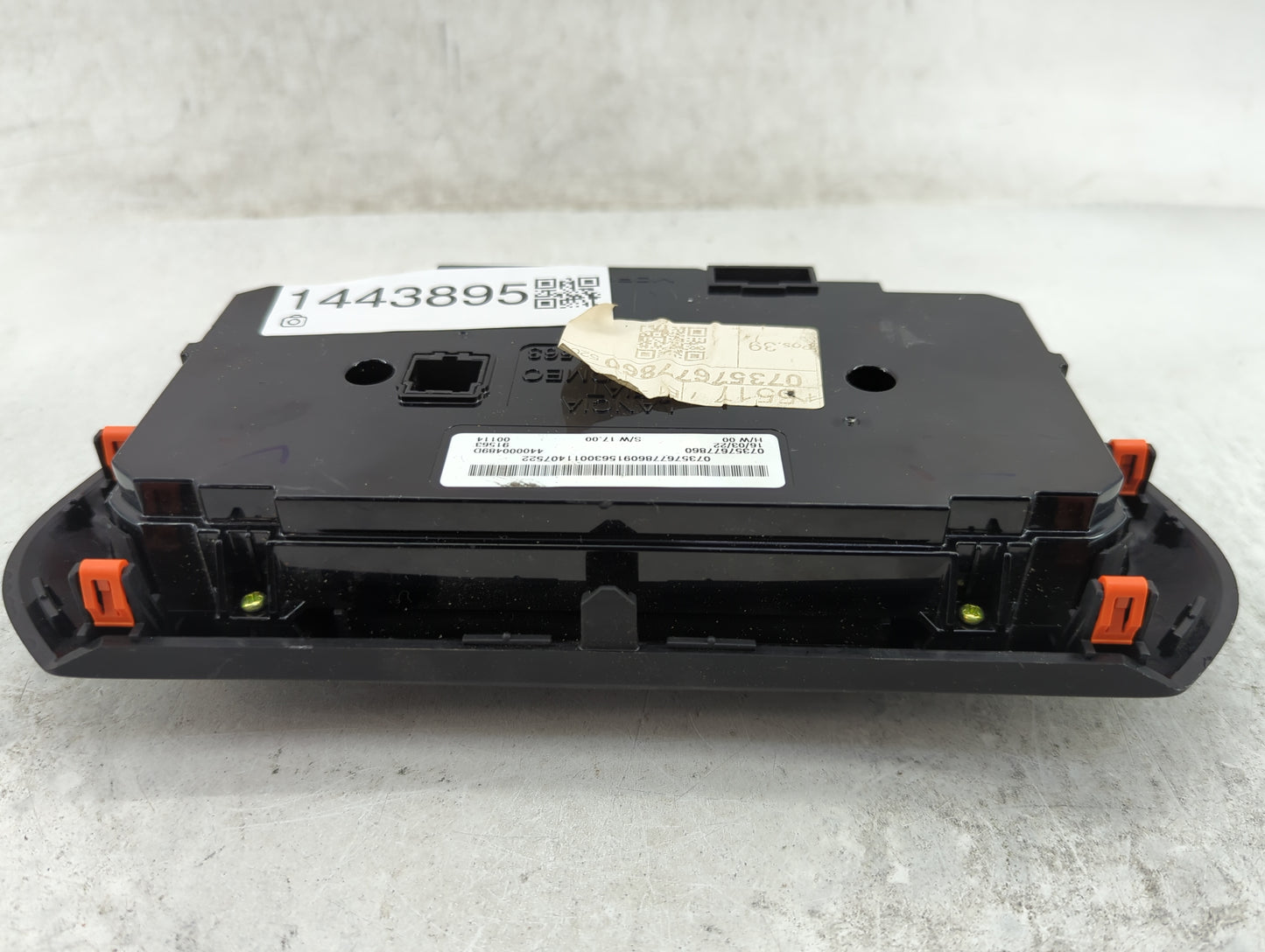 2021-2022 Jeep Renegade Climate Control Module Temperature AC/Heater Replacement P/N:07357677860 Fits Fits 2021 2022 OEM Use