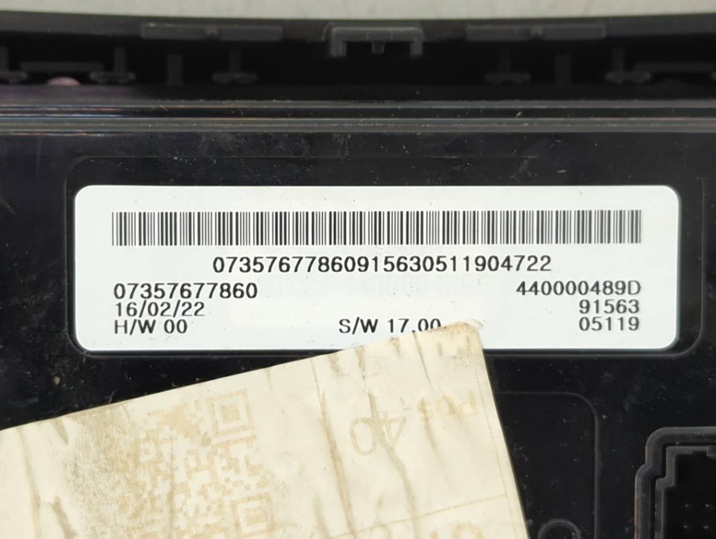 2021-2022 Jeep Renegade Climate Control Module Temperature AC/Heater Replacement P/N:07357677860 440000489D Fits Fits 2021 2