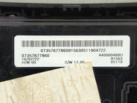 2021-2022 Jeep Renegade Climate Control Module Temperature AC/Heater Replacement P/N:07357677860 440000489D Fits Fits 2021 2