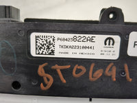 2022 Jeep Wagoneer Climate Control Module Temperature AC/Heater Replacement P/N:P68423822AE TKDKA223100441 Fits OEM Used Aut