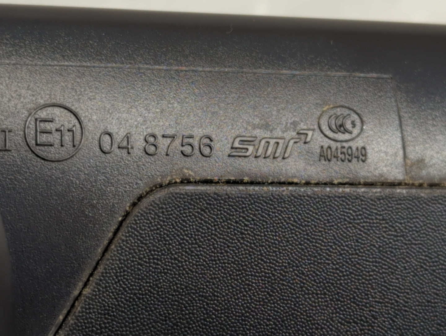 2018-2022 Jeep Wrangler Side Mirror Replacement Passenger Right View Door Mirror P/N:E11048756 Fits Fits 2018 2019 2020 2021