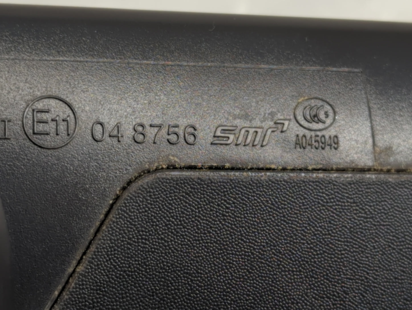 2018-2022 Jeep Wrangler Side Mirror Replacement Passenger Right View Door Mirror P/N:E11048756 Fits Fits 2018 2019 2020 2021