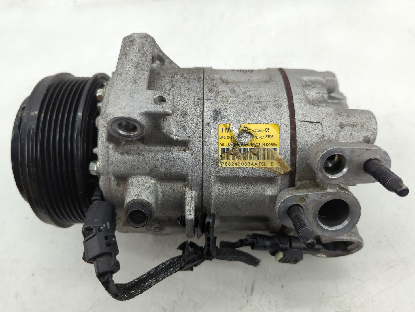 2018-2022 Jeep Wrangler Air Conditioning A/c Ac Compressor Oem - Oemusedautoparts1.com