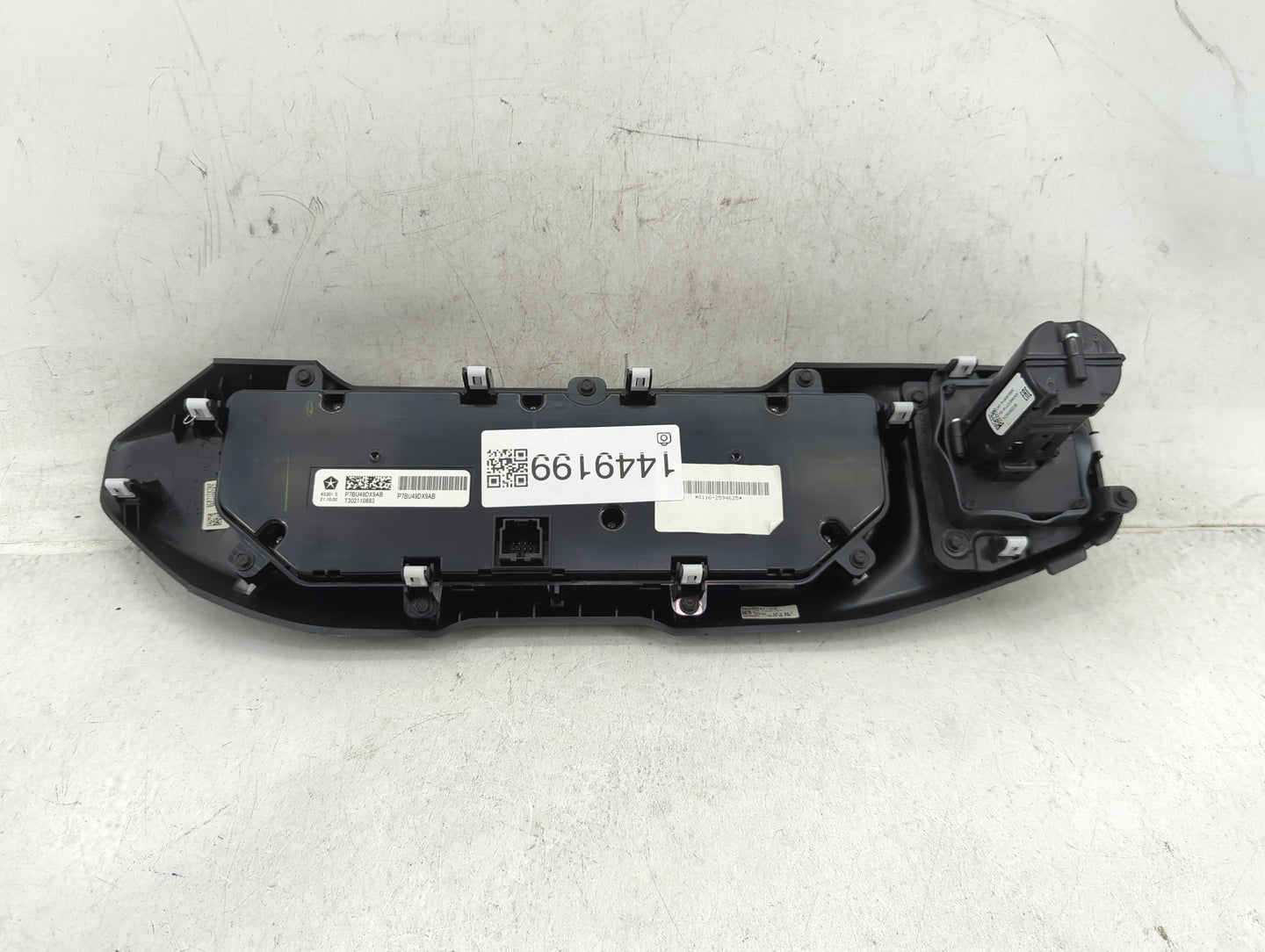 2021-2022 Jeep Wrangler Climate Control Module Temperature AC/Heater Replacement P/N:P7BU49DX9AB Fits Fits 2021 2022 OEM Use