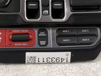 2018-2022 Jeep Wrangler Master Power Window Switch Replacement Driver Side Left P/N:6BE581X9AE 68355 Fits OEM Used Auto Part