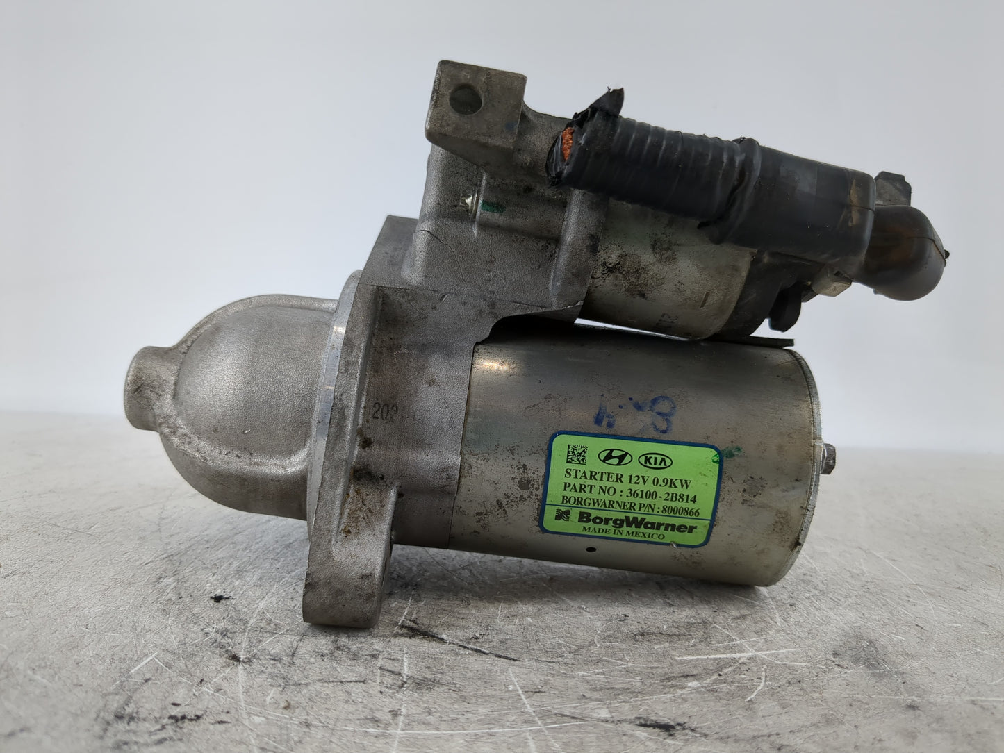 2017-2022 Kia Forte Car Starter Motor Solenoid OEM P/N:36100-2B814 Fits Fits 2017 2018 2020 2021 2022 OEM Used Auto Parts - 