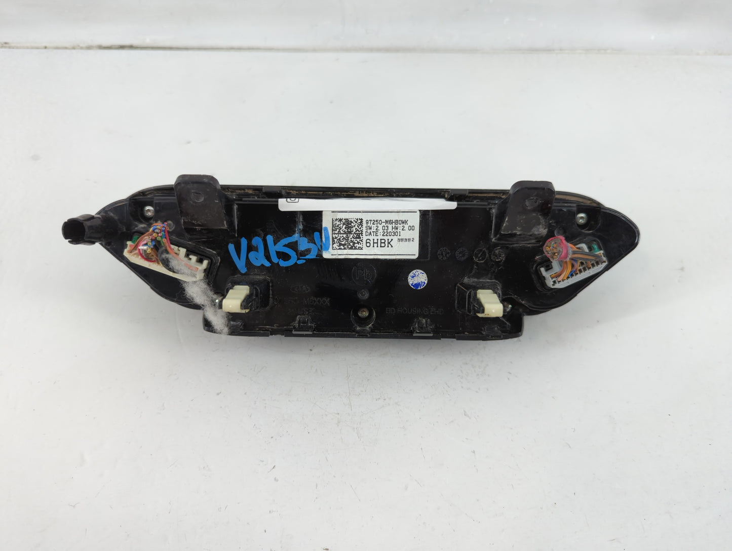 2022 Kia Forte Climate Control Module Temperature AC/Heater Replacement P/N:97250-M6HB0WK Fits OEM Used Auto Parts - Oemused