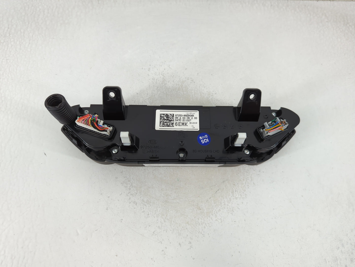 2022 Kia Forte Climate Control Module Temperature AC/Heater Replacement P/N:97250-M6EM0WK Fits OEM Used Auto Parts - Oemused