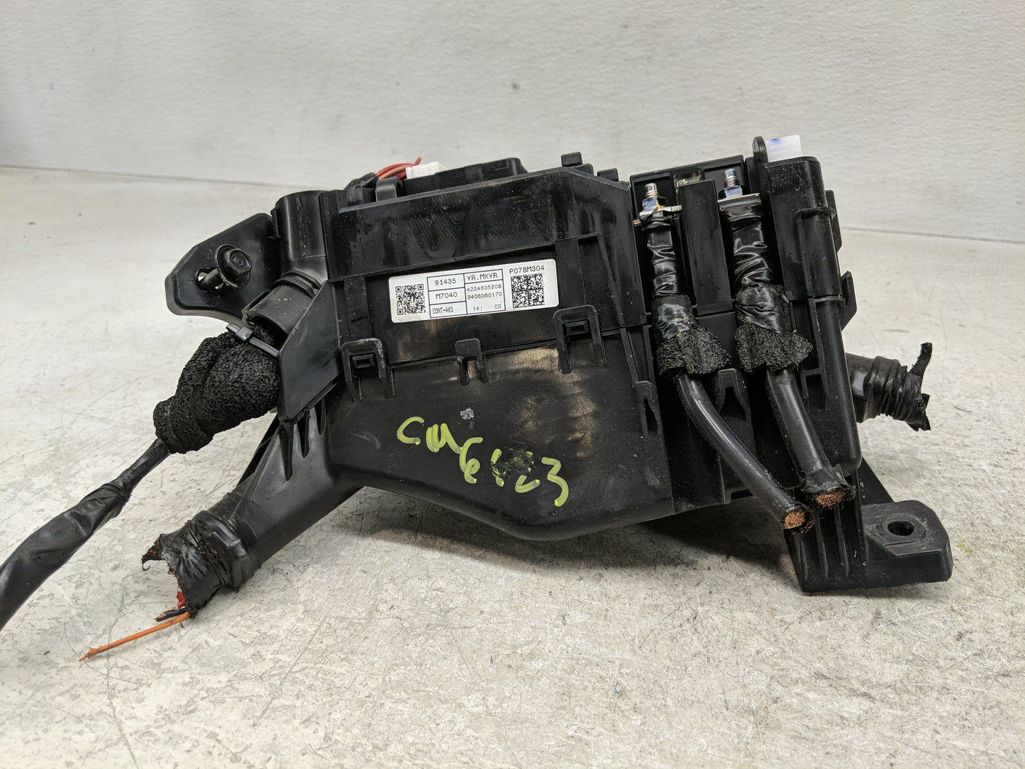 2022 Kia Forte Fusebox Fuse Box Panel Relay Module P/N:91435 M7040 Fits OEM Used Auto Parts - Oemusedautoparts1.com