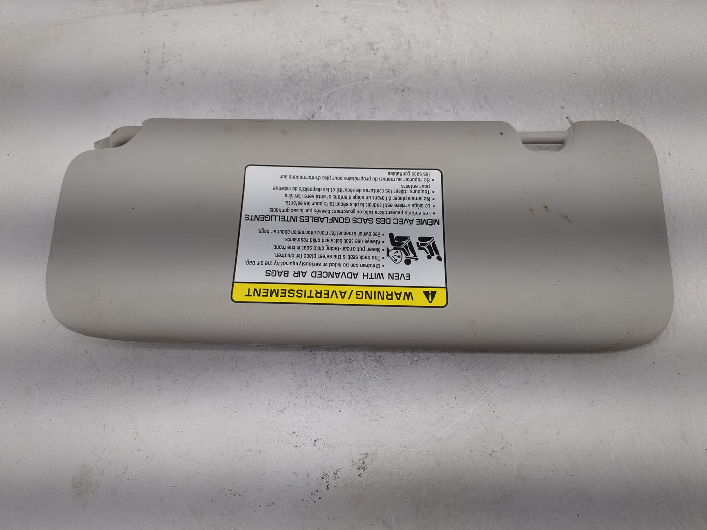 2022 Kia Forte Sun Visor Shade Replacement Passenger Right Mirror Fits OEM Used Auto Parts - Oemusedautoparts1.com