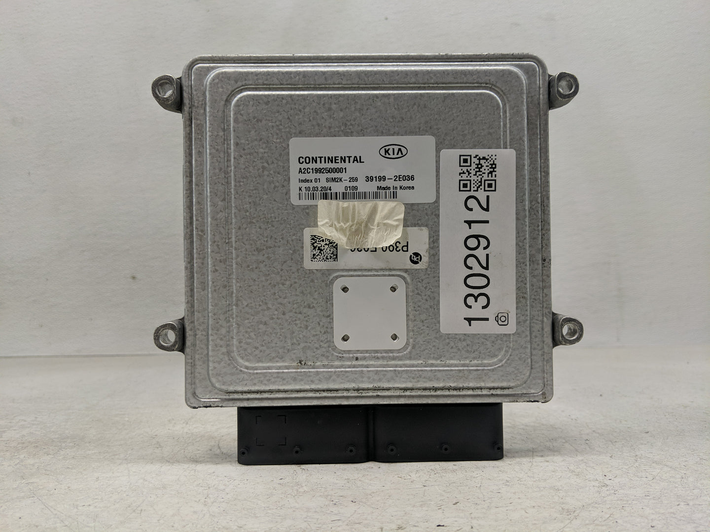 2019-2021 Kia Forte PCM Engine Control Computer ECU ECM PCU OEM P/N:39199-2E036 Fits Fits 2019 2020 2021 OEM Used Auto Parts