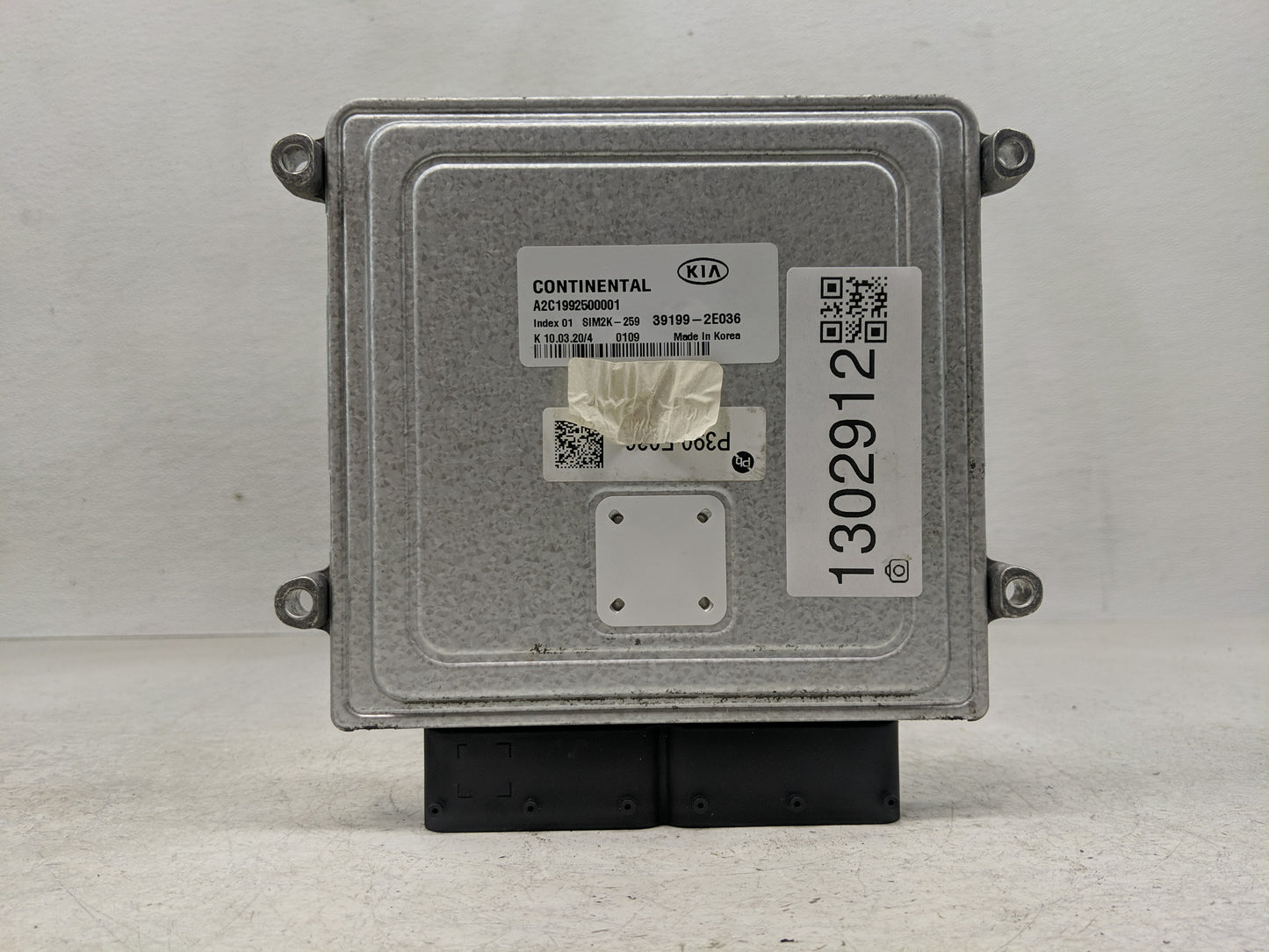 2019-2021 Kia Forte PCM Engine Control Computer ECU ECM PCU OEM P/N:39199-2E036 Fits Fits 2019 2020 2021 OEM Used Auto Parts