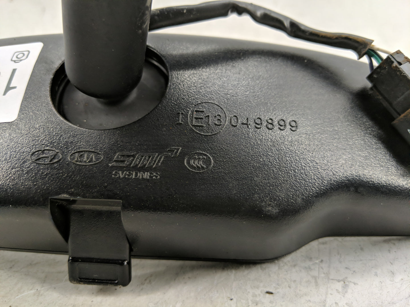 2017-2022 Kia Forte Interior Rear View Mirror Replacement OEM Fits OEM Used Auto Parts - Oemusedautoparts1.com