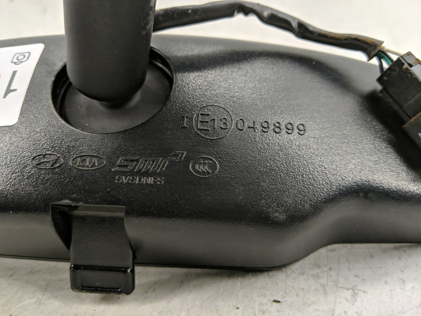 2017-2022 Kia Forte Interior Rear View Mirror Replacement OEM Fits OEM Used Auto Parts - Oemusedautoparts1.com