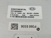 2019-2021 Kia Forte PCM Engine Control Computer ECU ECM PCU OEM P/N:39199-2E036 Fits Fits 2019 2020 2021 OEM Used Auto Parts