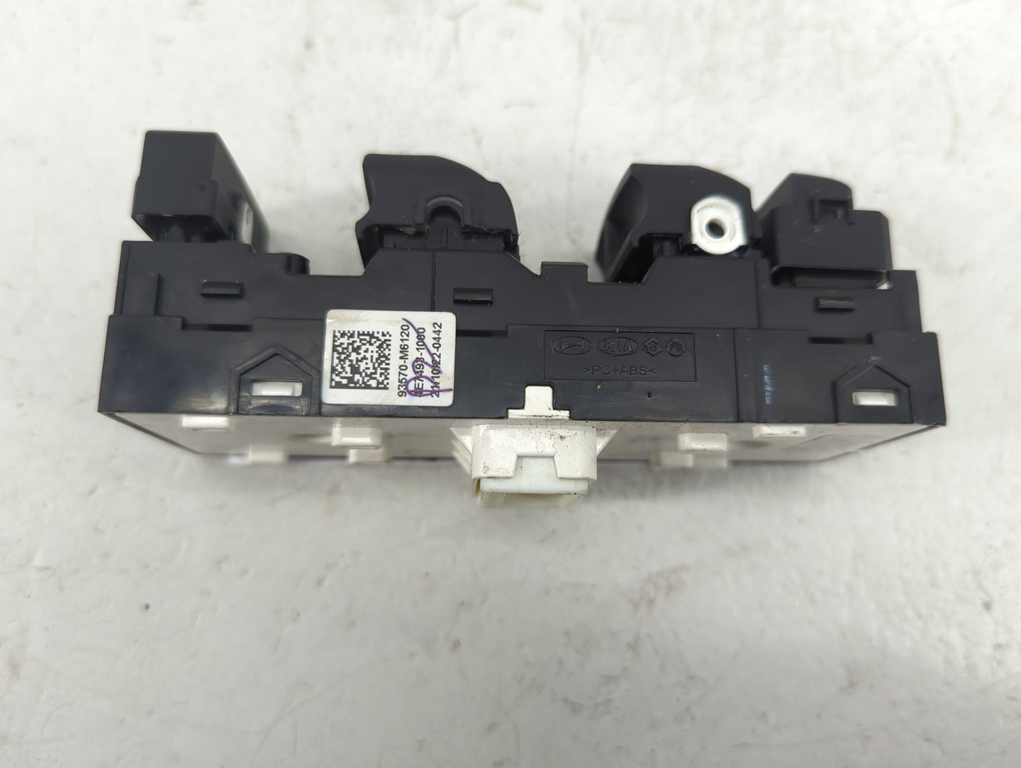 2019-2022 Kia Forte Master Power Window Switch Replacement Driver Side Left P/N:4E7492-1500 Fits Fits 2019 2020 2021 2022 OE