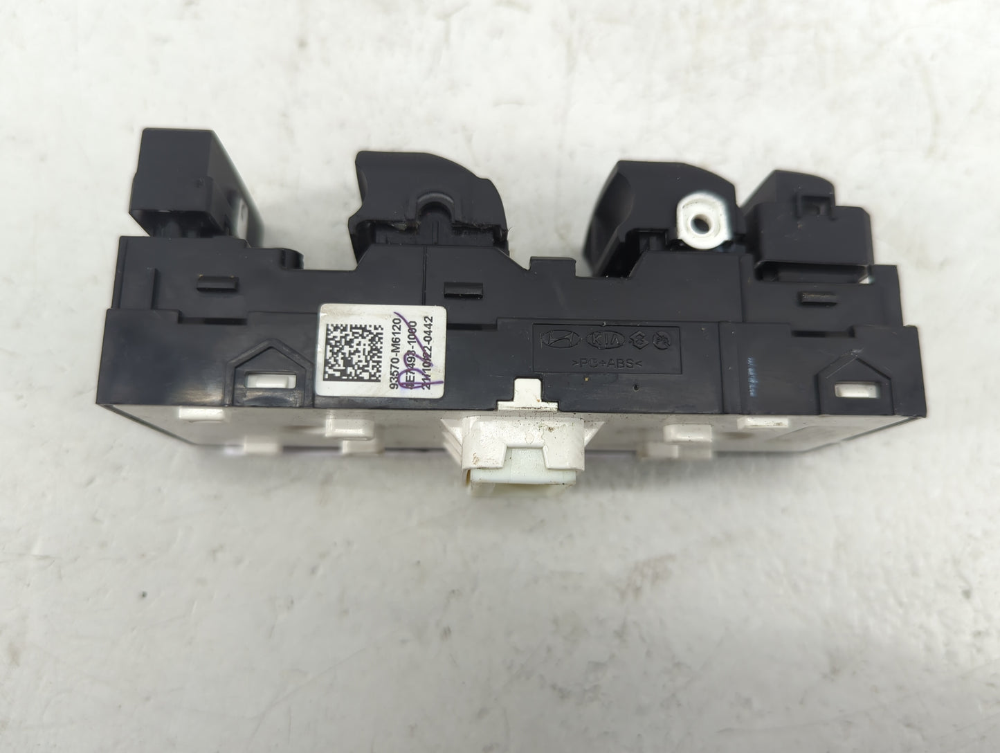 2019-2022 Kia Forte Master Power Window Switch Replacement Driver Side Left P/N:4E7492-1500 Fits Fits 2019 2020 2021 2022 OE