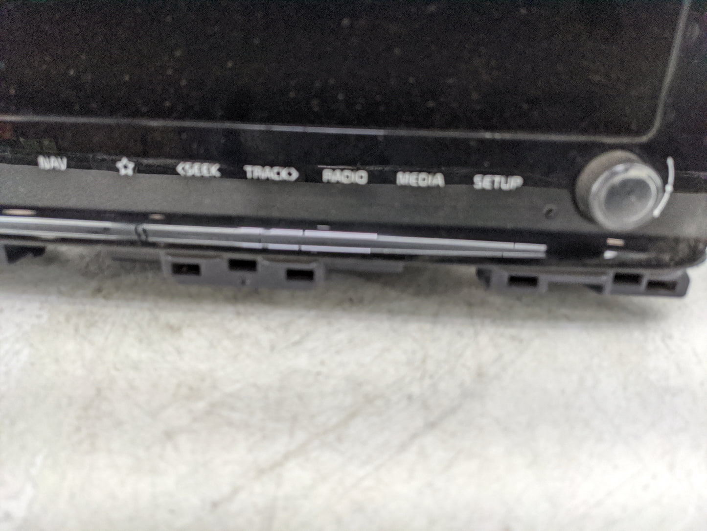 2022 Kia Forte Radio AM FM Cd Player Receiver Replacement P/N:95660M7220WK Fits OEM Used Auto Parts - Oemusedautoparts1.com