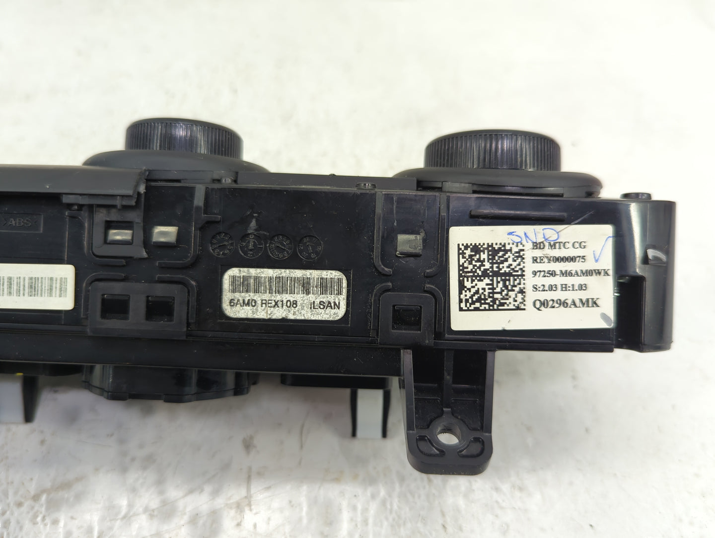 2022 Kia Forte Climate Control Module Temperature AC/Heater Replacement P/N:97250-M6AM0WK Fits OEM Used Auto Parts - Oemused