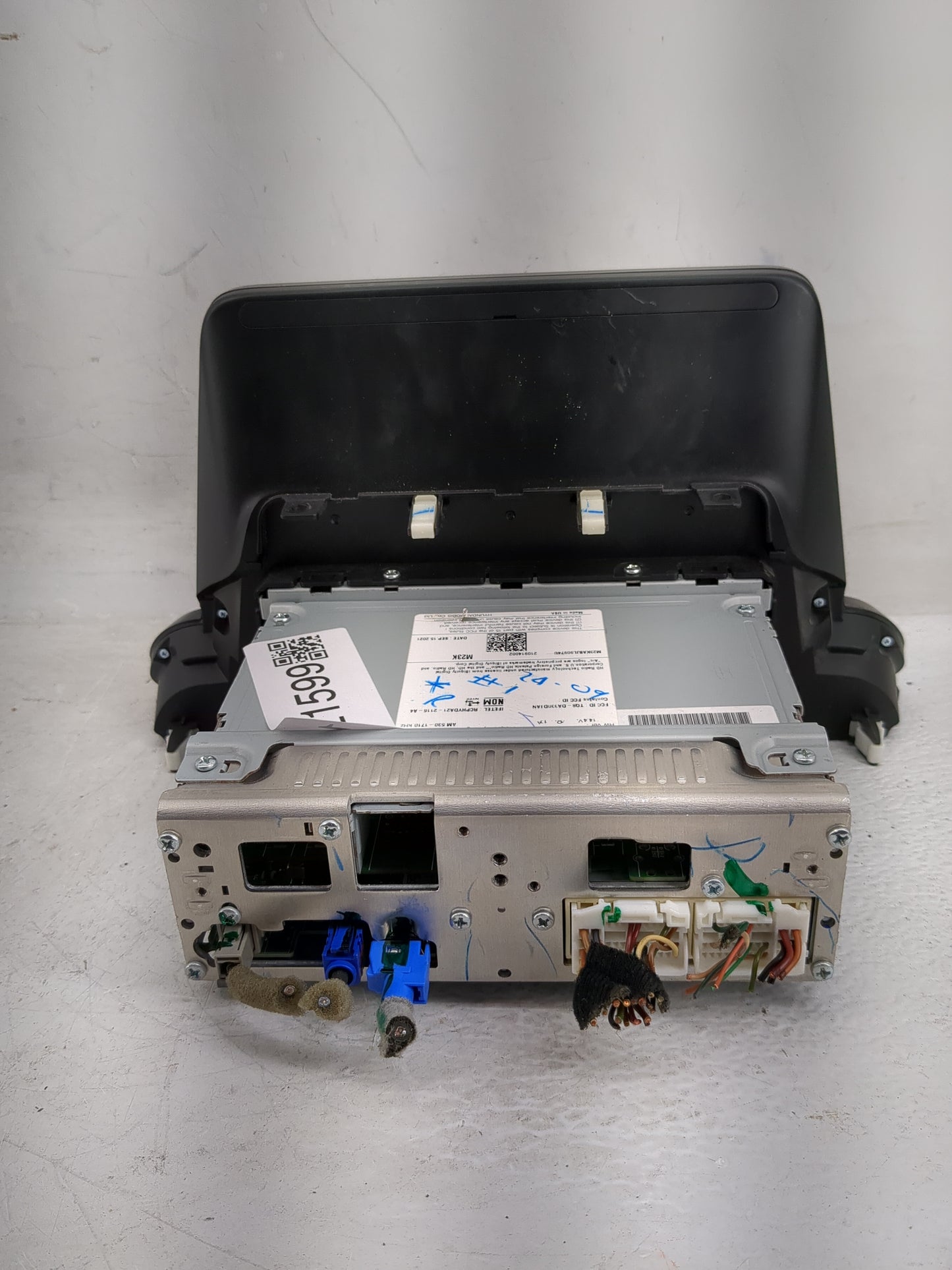 2022 Kia Forte Radio AM FM Cd Player Receiver Replacement P/N:96160M7230WK Fits OEM Used Auto Parts - Oemusedautoparts1.com