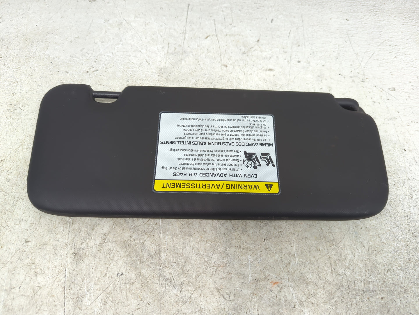 2022 Kia Forte Sun Visor Shade Replacement Driver Left Mirror Fits OEM Used Auto Parts - Oemusedautoparts1.com