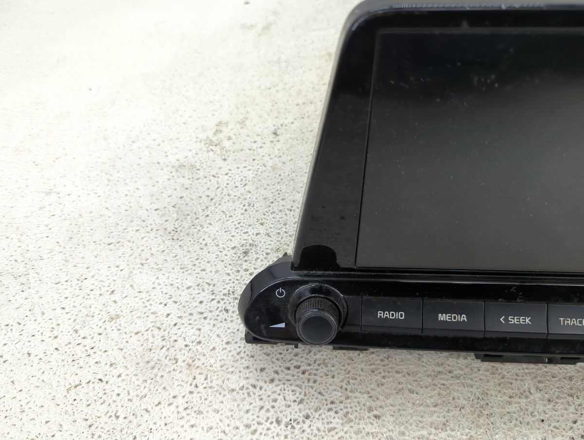 2022 Kia Forte Radio AM FM Cd Player Receiver Replacement P/N:96160M7230WK Fits OEM Used Auto Parts - Oemusedautoparts1.com
