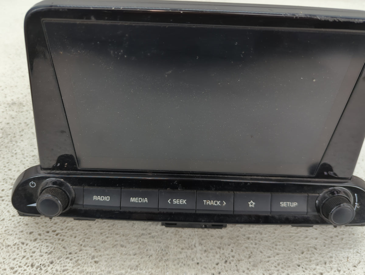 2022 Kia Forte Radio AM FM Cd Player Receiver Replacement P/N:96160M7230WK Fits OEM Used Auto Parts - Oemusedautoparts1.com