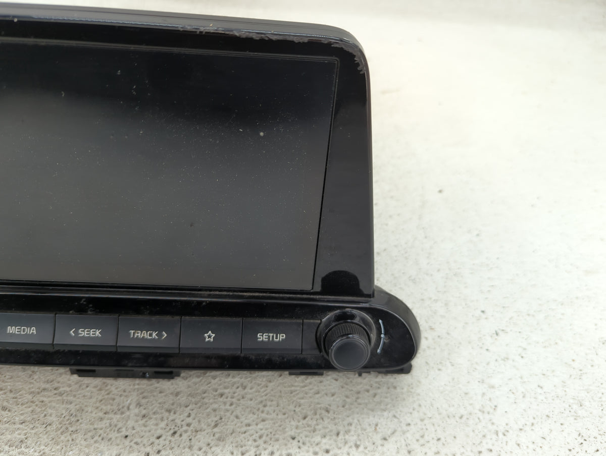 2022 Kia Forte Radio AM FM Cd Player Receiver Replacement P/N:96160M7230WK Fits OEM Used Auto Parts - Oemusedautoparts1.com