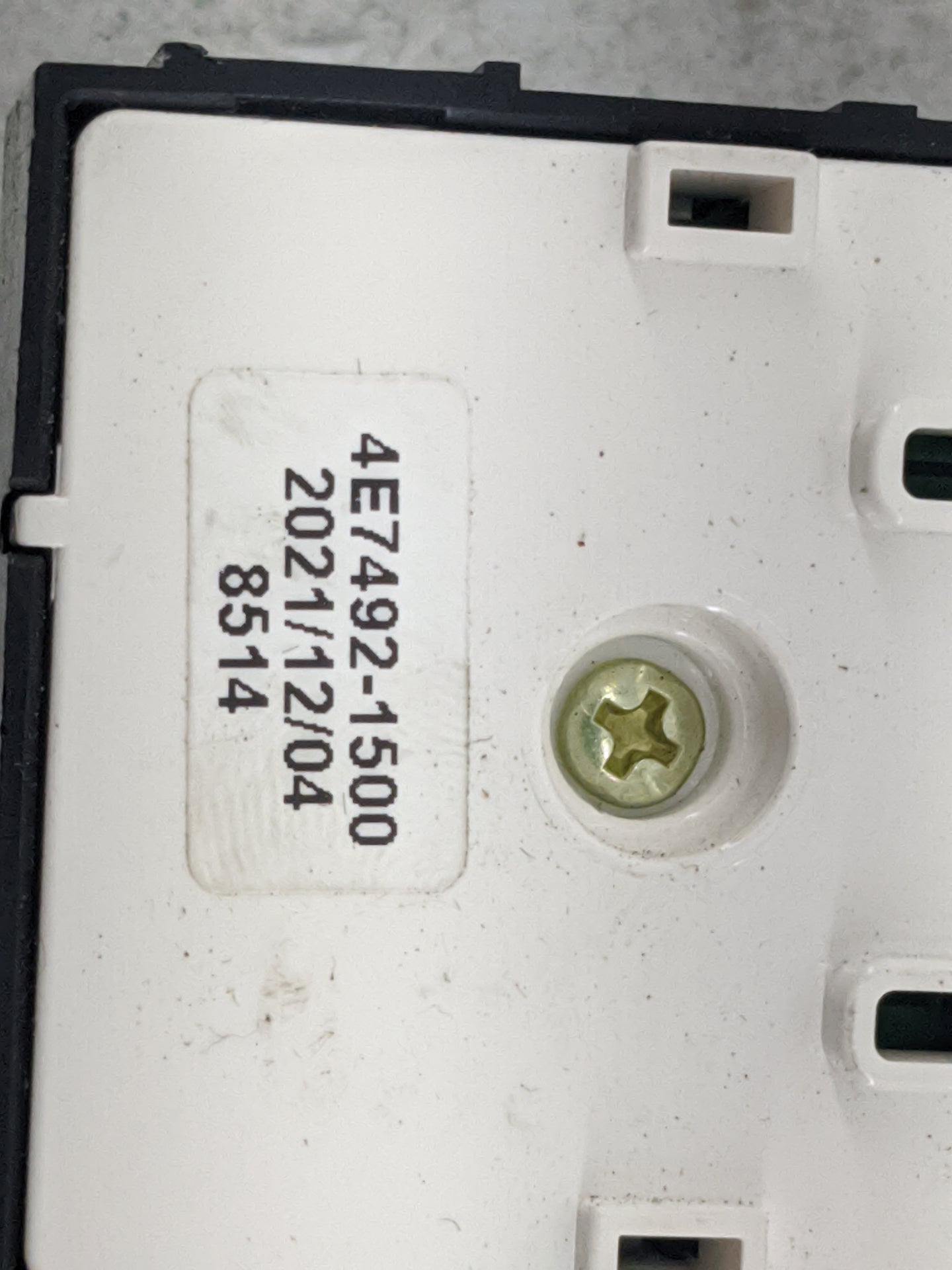 2022 Kia Forte Master Power Window Switch Replacement Driver Side Left P/N:4E7492-1500 Fits OEM Used Auto Parts - Oemusedaut