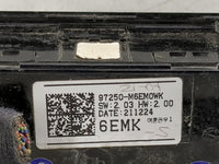 2022 Kia Forte Climate Control Module Temperature AC/Heater Replacement P/N:97250-M6EM0WK Fits OEM Used Auto Parts - Oemused