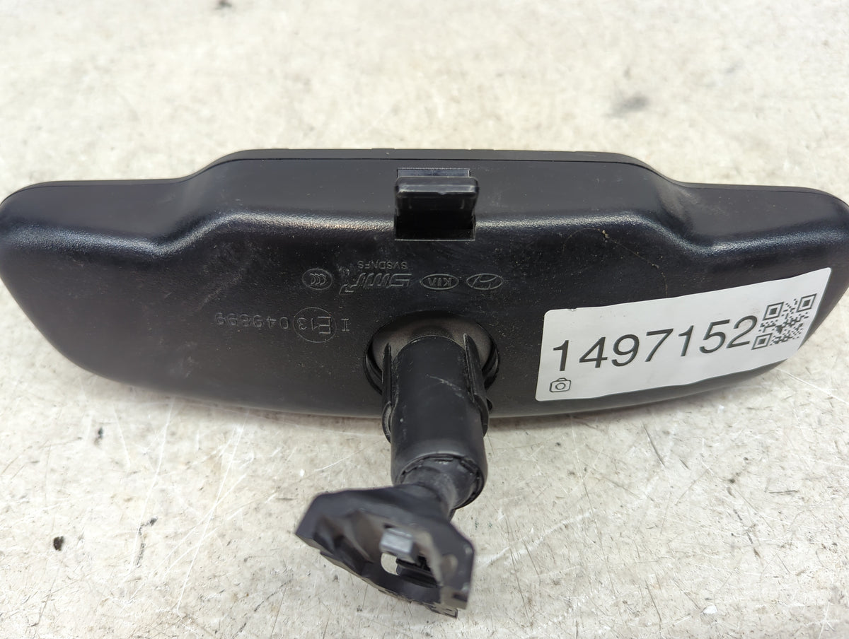 2022 Kia Forte Interior Rear View Mirror Replacement OEM P/N:E13 048299 Fits OEM Used Auto Parts - Oemusedautoparts1.com