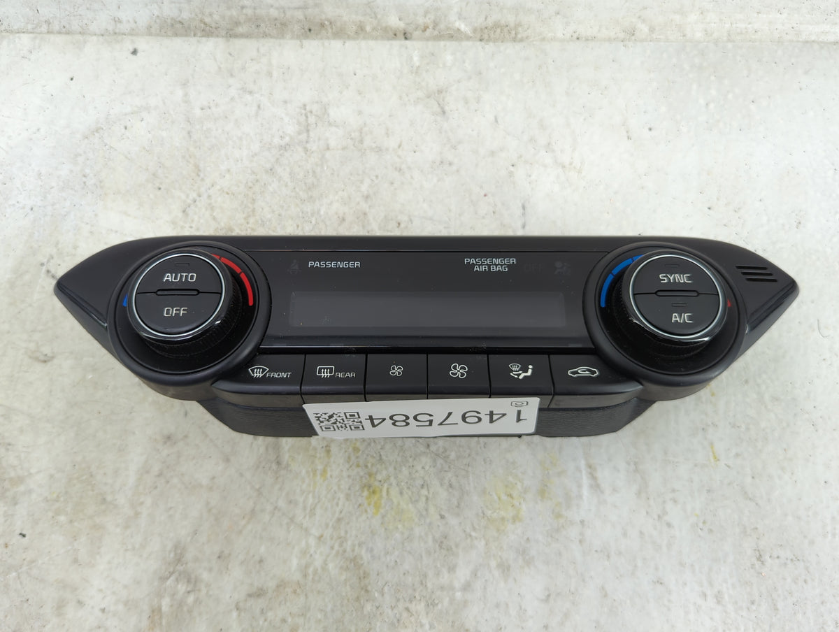 2022 Kia Forte Climate Control Module Temperature AC/Heater Replacement P/N:97250-M6EM0WK Fits OEM Used Auto Parts - Oemused