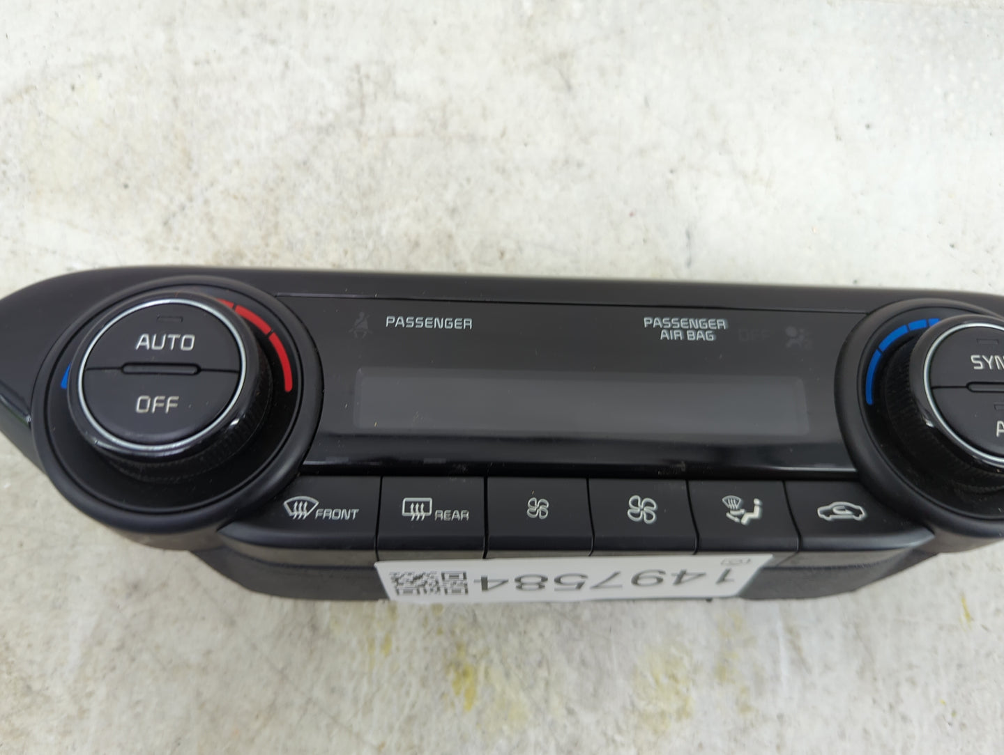2022 Kia Forte Climate Control Module Temperature AC/Heater Replacement P/N:97250-M6EM0WK Fits OEM Used Auto Parts - Oemused