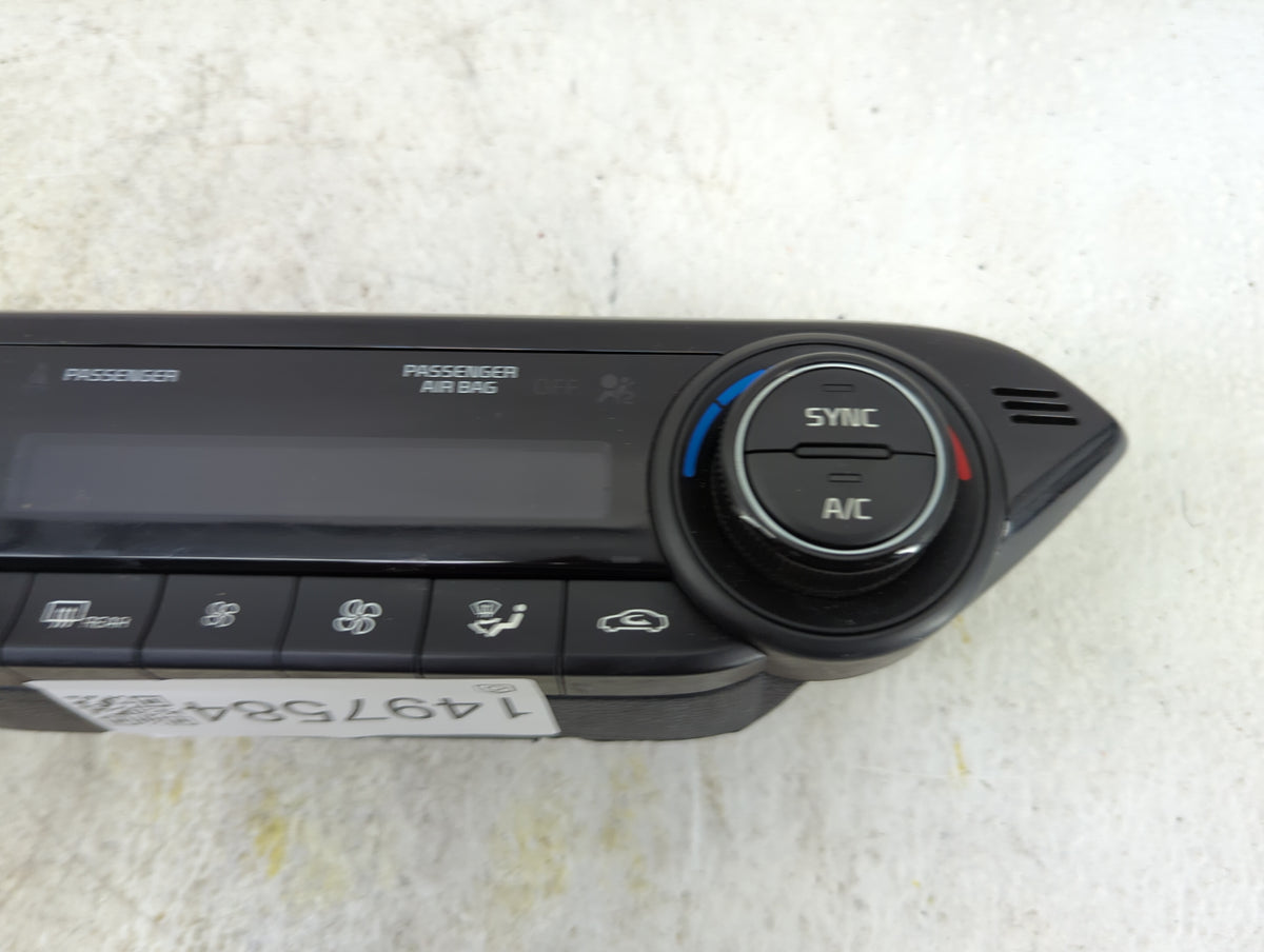 2022 Kia Forte Climate Control Module Temperature AC/Heater Replacement P/N:97250-M6EM0WK Fits OEM Used Auto Parts - Oemused