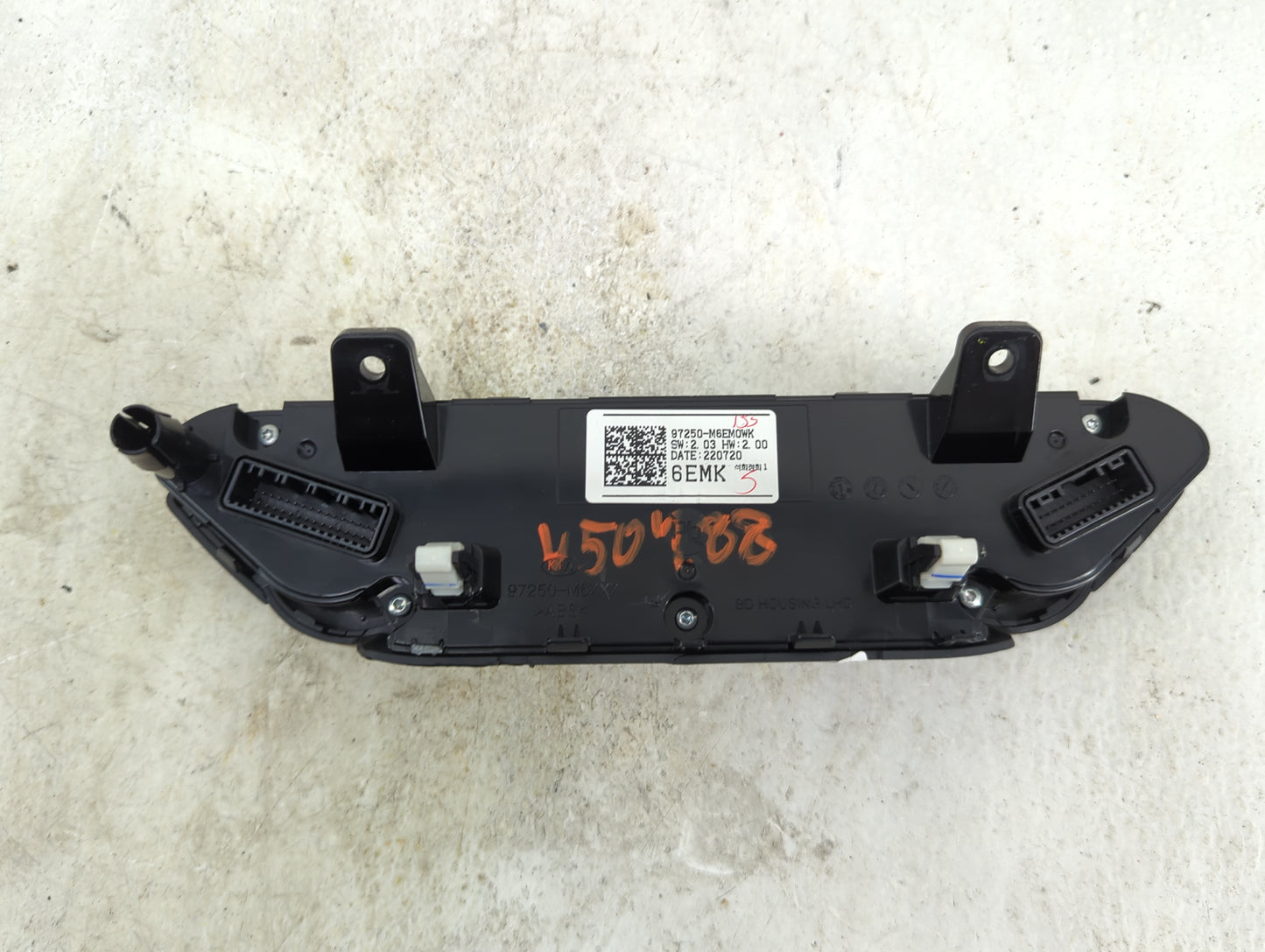 2022 Kia Forte Climate Control Module Temperature AC/Heater Replacement P/N:97250-M6EM0WK Fits OEM Used Auto Parts - Oemused