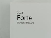 2022 Kia Forte Owners Manual Book Guide P/N:DLS4-EU19A OEM Used Auto Parts - Oemusedautoparts1.com