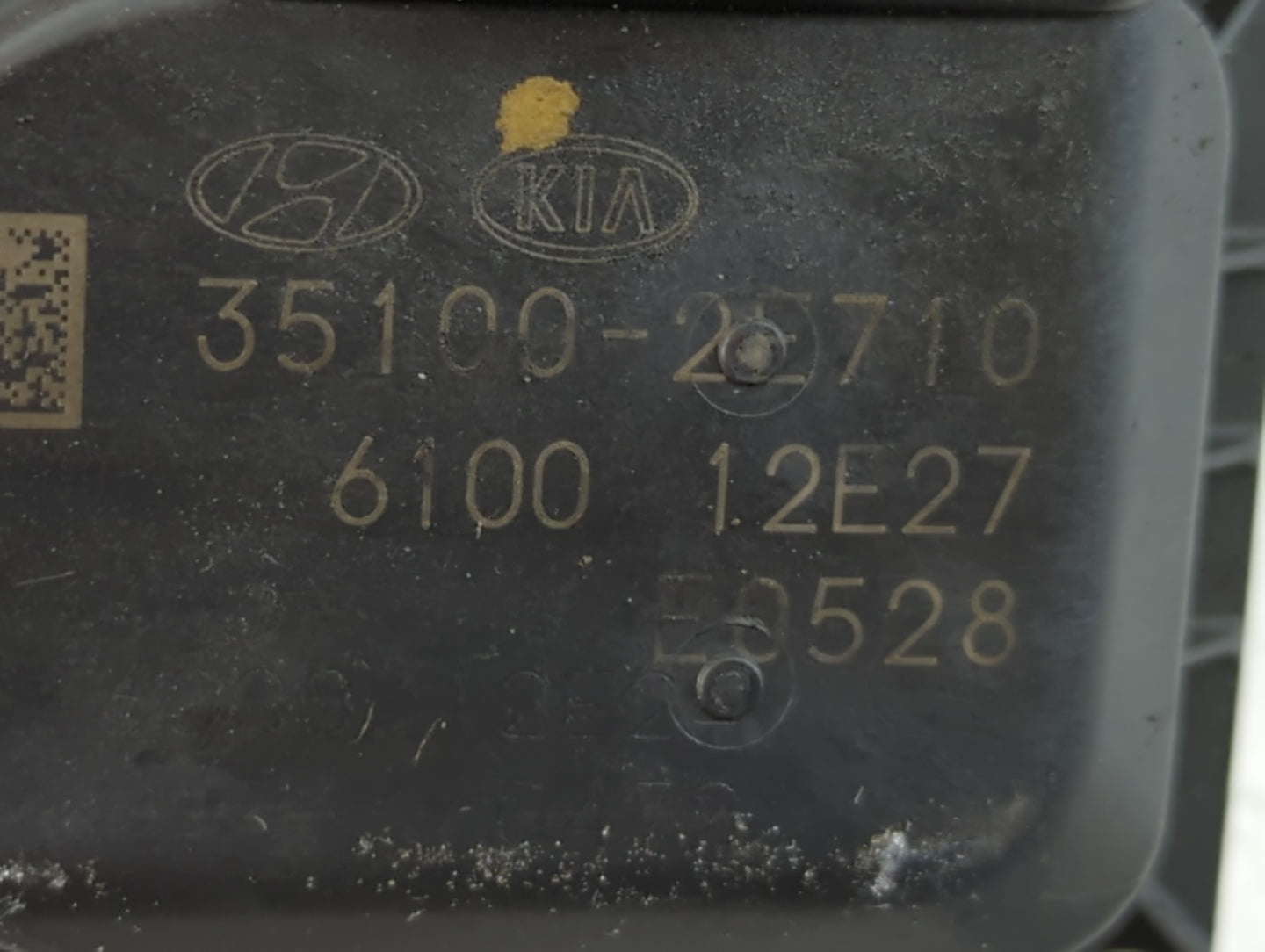 2020-2022 Kia Forte Throttle Body P/N:35100-2E710 Fits Fits 2020 2021 2022 OEM Used Auto Parts - Oemusedautoparts1.com