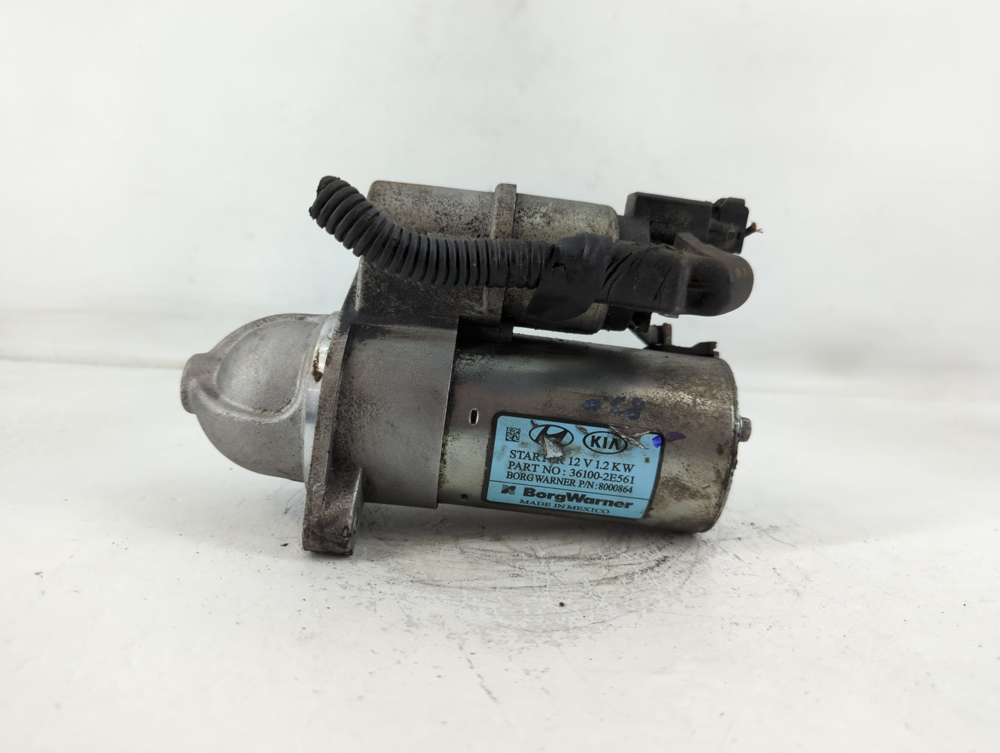 2017-2022 Kia Forte Car Starter Motor Solenoid OEM P/N:8000864 36100-2E561 Fits Fits 2017 2018 2019 2020 2021 2022 OEM Used 