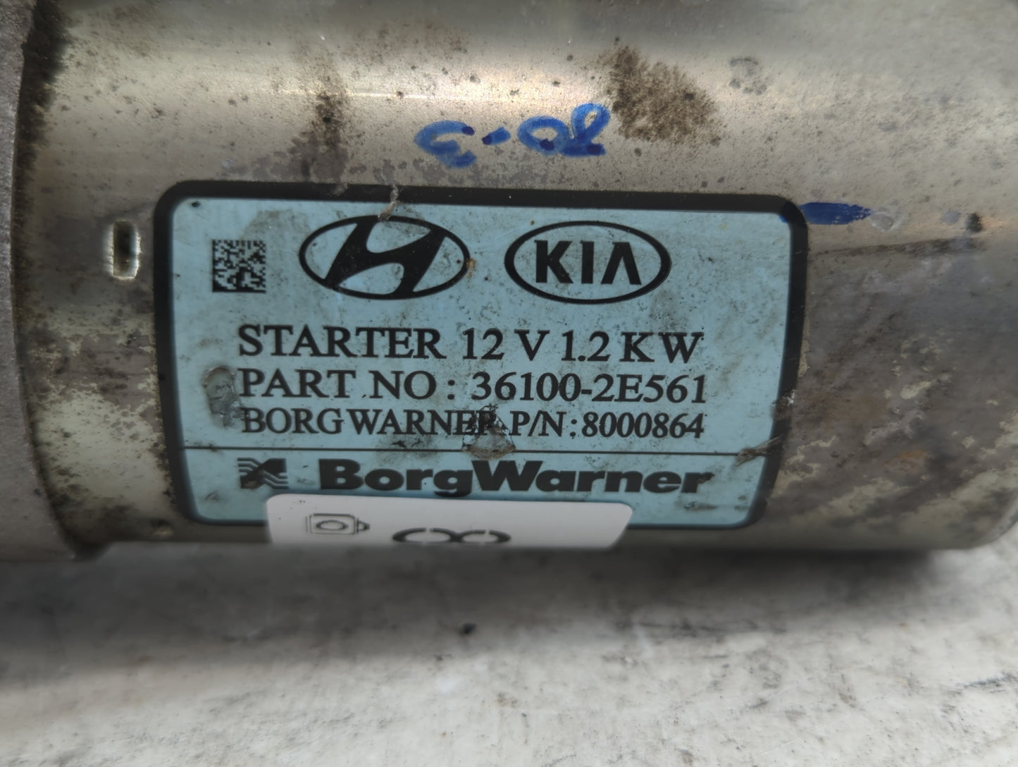 2017-2022 Kia Forte Car Starter Motor Solenoid OEM P/N:36100-2E561 Fits Fits 2017 2018 2019 2020 2021 2022 OEM Used Auto Par